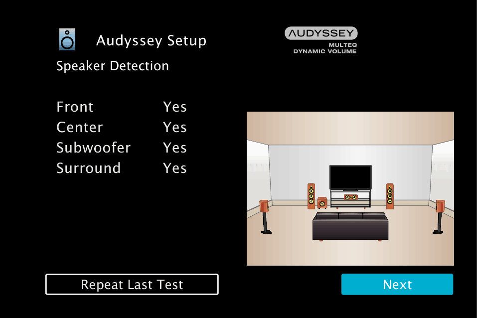 GUI Audyssey8 S64